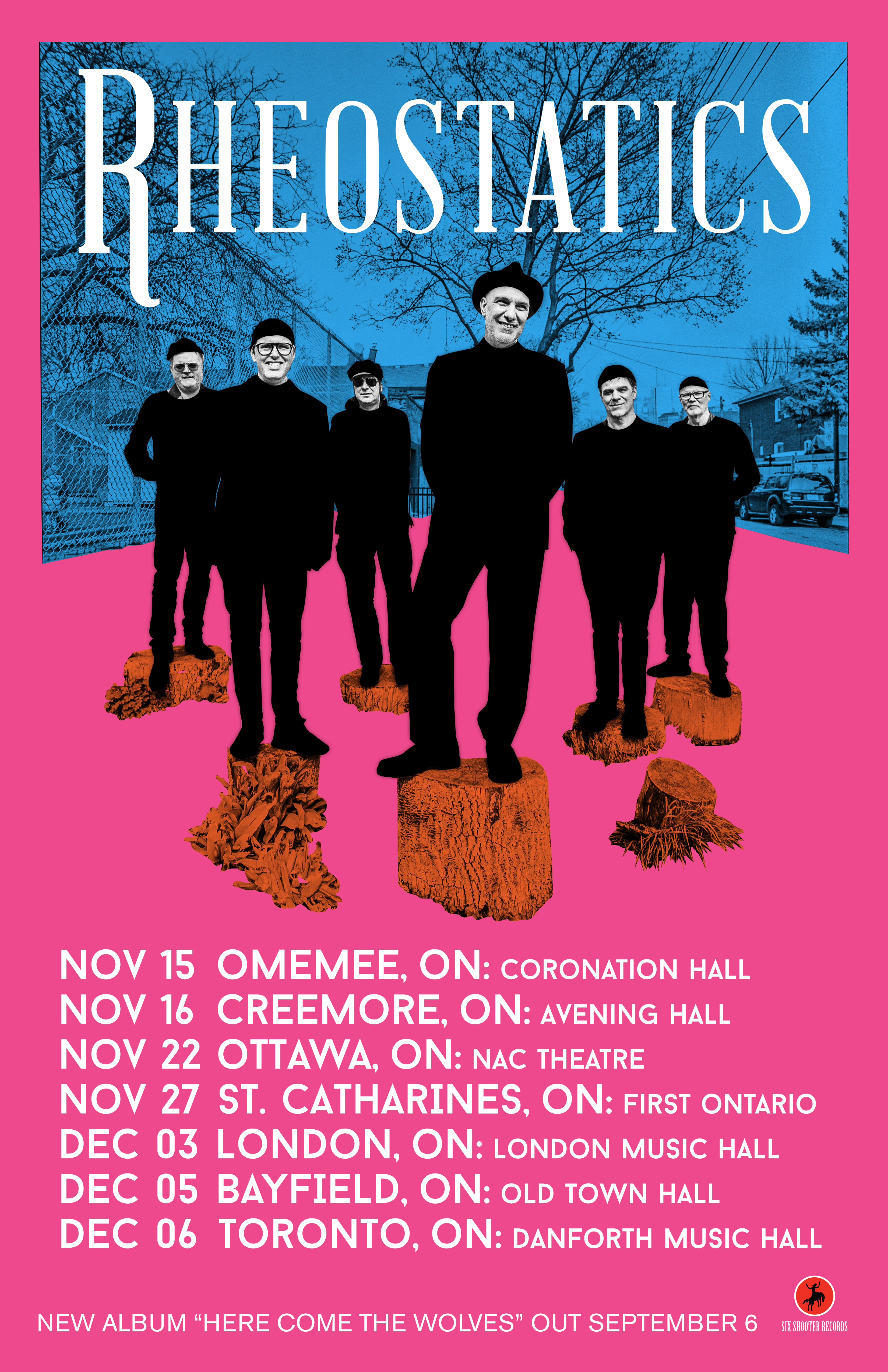 Rheostatics Tour Poster 2019